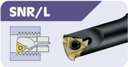 SNR / L Barras de taladrado de rosca interna, cortador de roscado