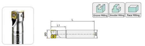 AKS Shoulder Mill / Cutting End Mills