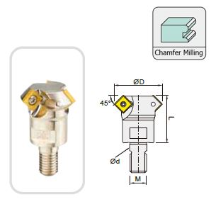 VMSP(Modular) Chamfer Milling Cutter