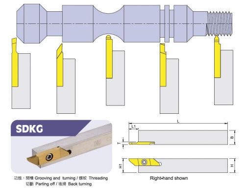 SDKG走心式刀具
